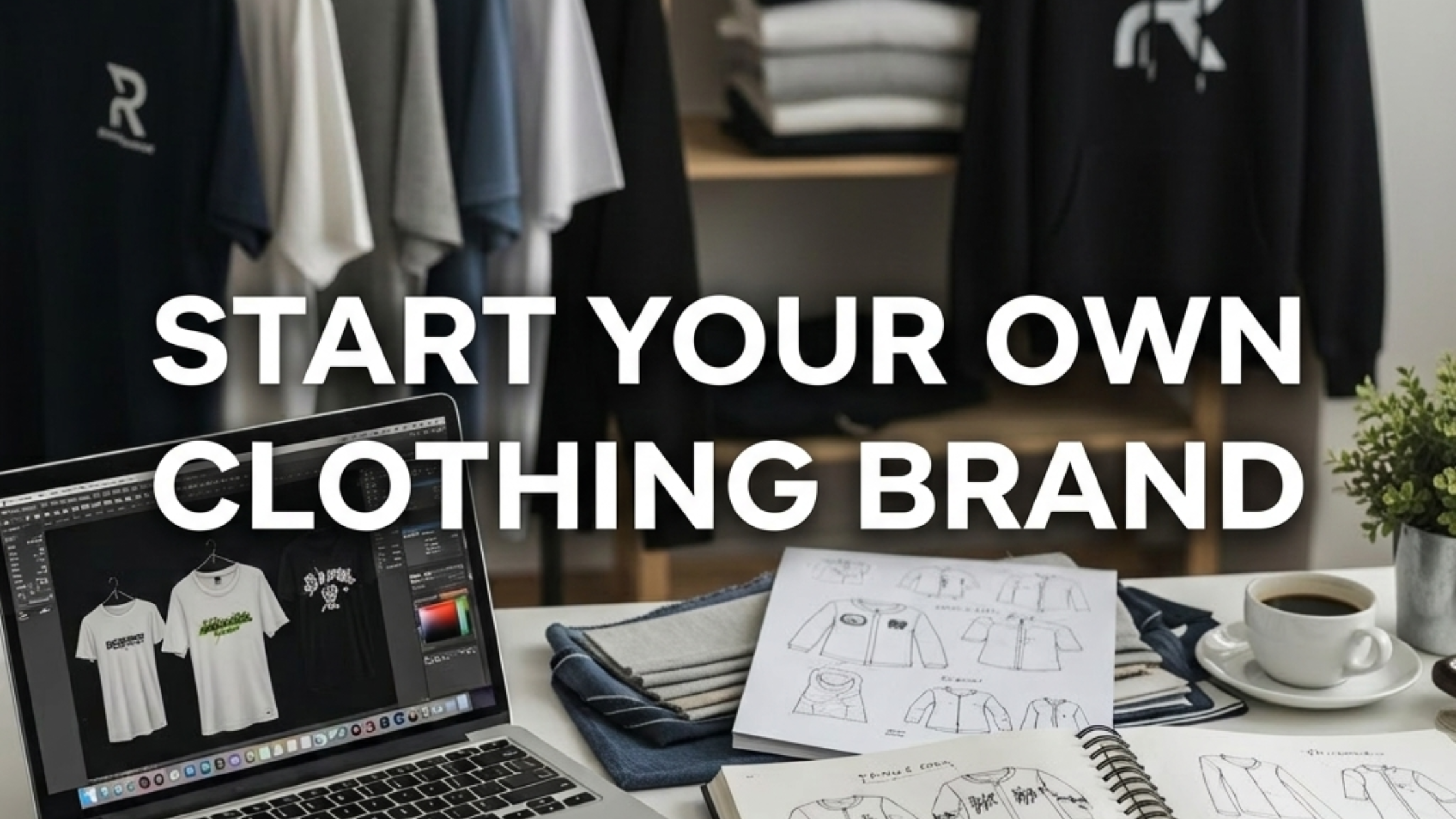 How to Start Your Own Clothing Brand with Custom Apparel